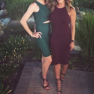 Emerald Green Bodycon Dress